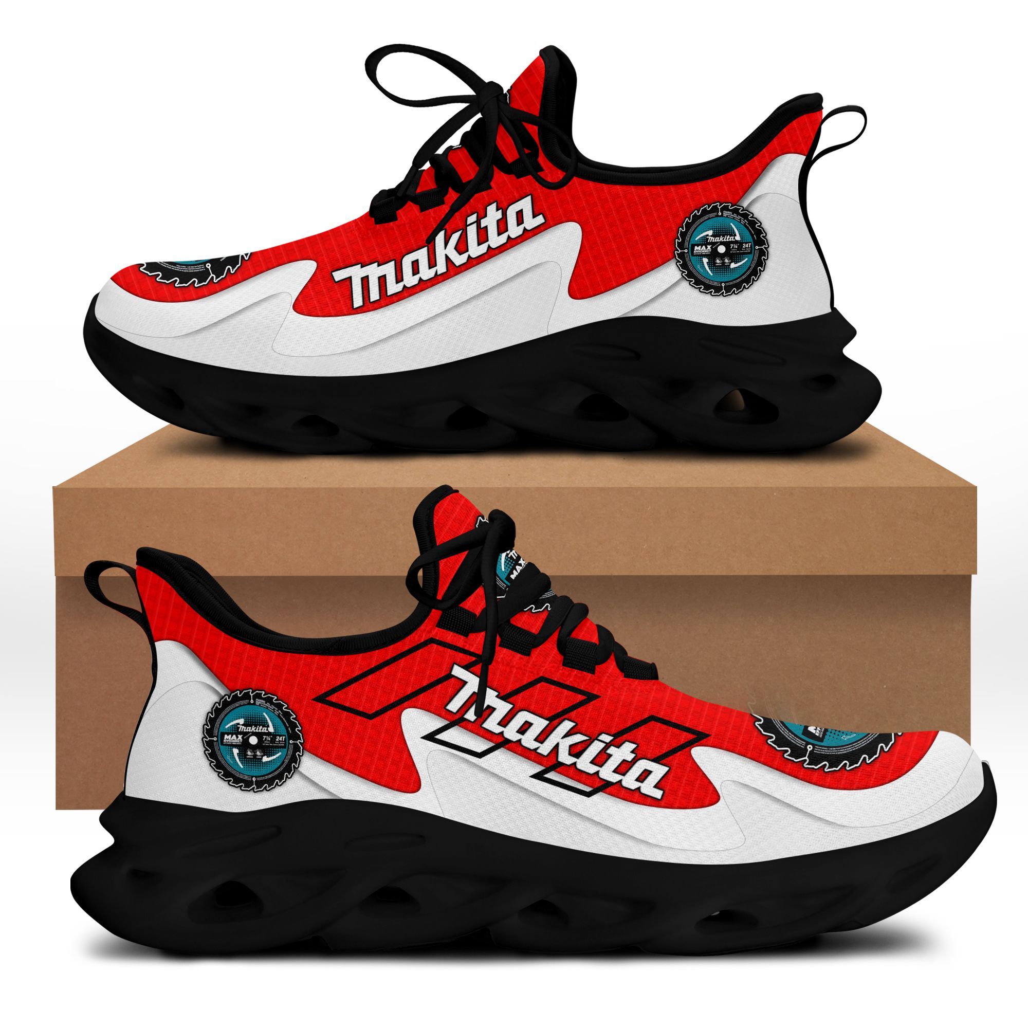 Makita DVT-HL BS Running Shoes Ver 1 (Red)