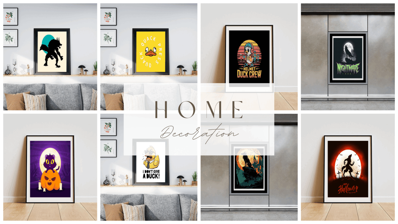 Canvas Posters - aliensshopping