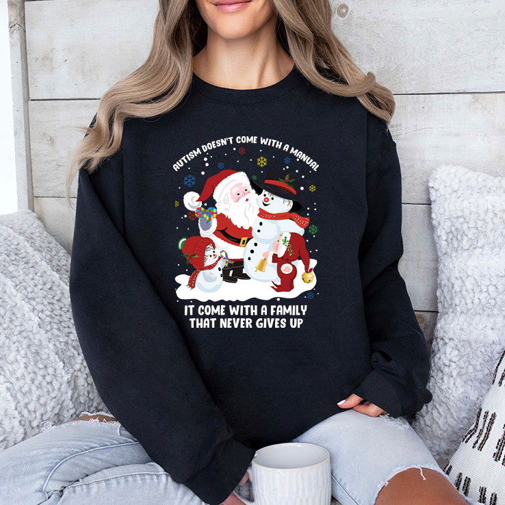 Christmas Autism Shirts Autism Awareness Tee