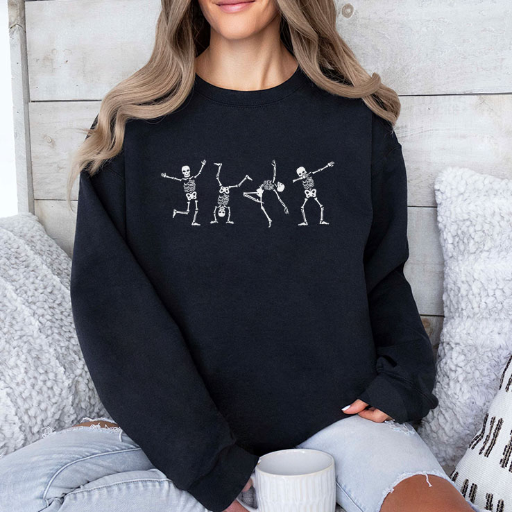 Dancing Skeleton Fuck Trump Halloween T Shirt