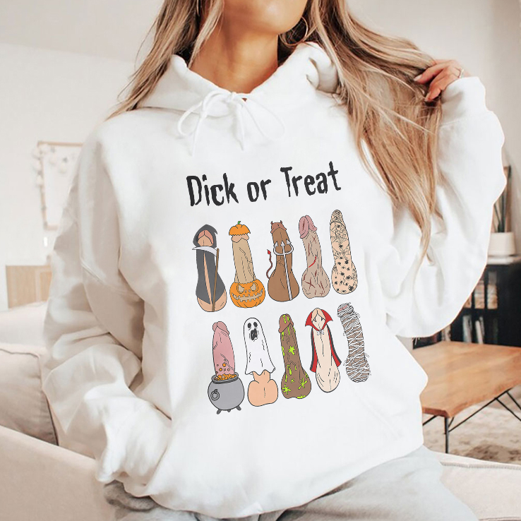 Halloween Dick Or Treat Shirt