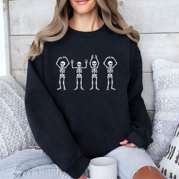 O-H-I-O Skeleton Halloween Funny Ohio State T Shirt