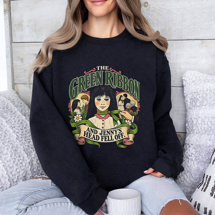 The Green Ribbon And Jenny's Head Fell Off T Shirt