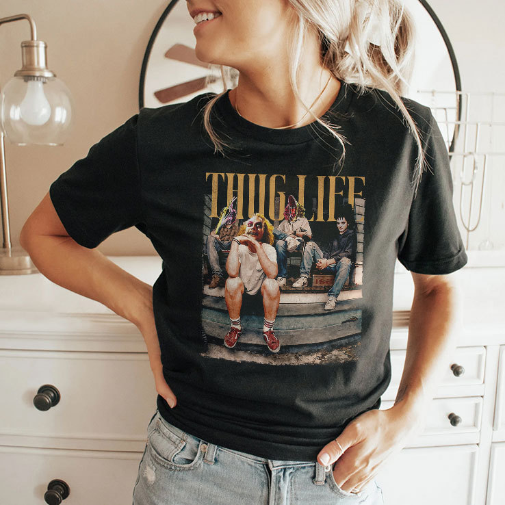 Thug Life Beetlejuice For Halloween T Shirt